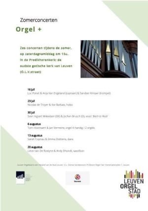 Leuven Zomerconcerten Orgel+